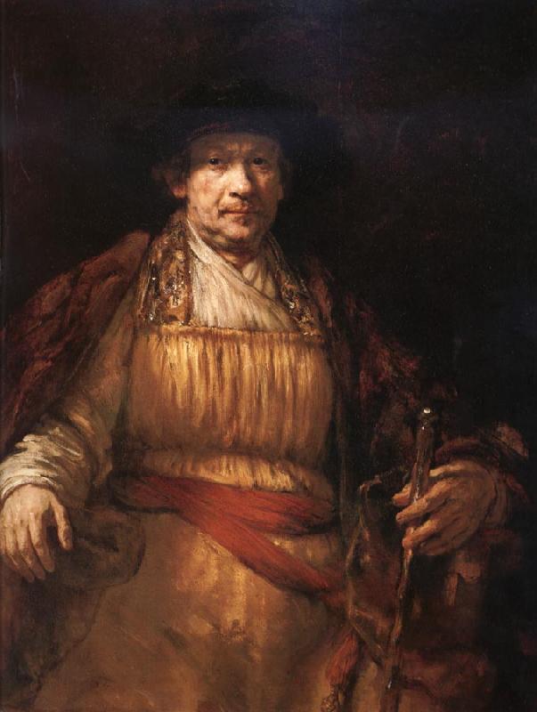 Rembrandt van rijn Self-Portrait oil painting picture